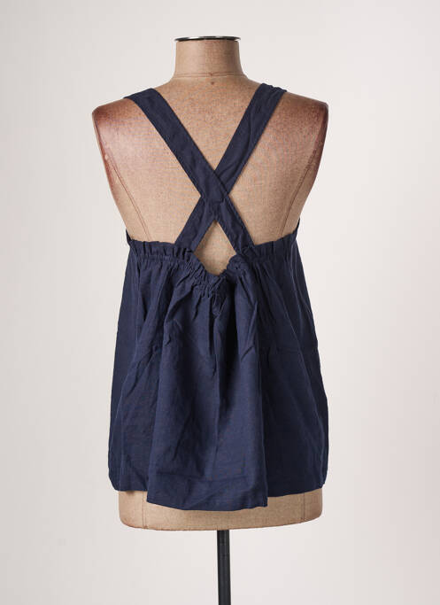 Top bleu GRACE & MILA pour femme