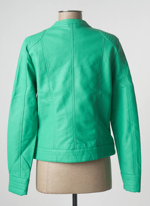 Veste simili cuir vert B.YOUNG femme