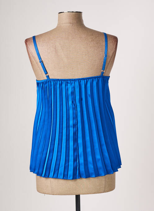 Top bleu PINK BLACK femme