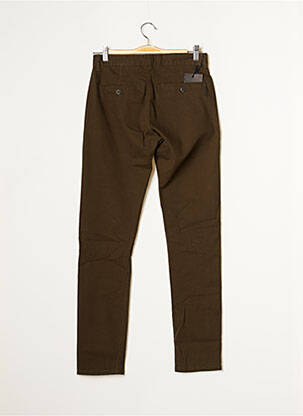 Pantalon chino stretch taille normale vert Y.TWO homme