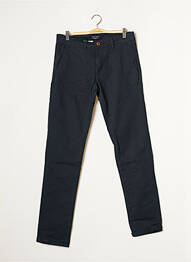 Pantalon chino stretch taille normale bleu TEDDY SMITH homme