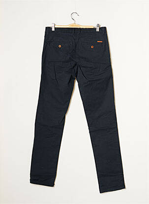 Pantalon chino stretch taille normale bleu TEDDY SMITH homme