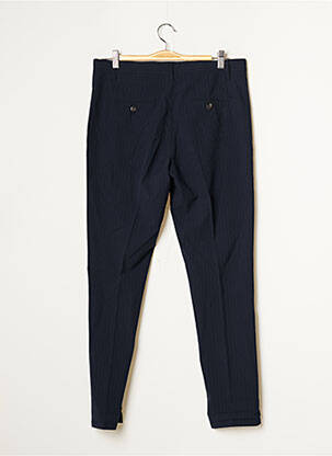 Pantalon chino stretch taille normale bleu TEDDY SMITH homme