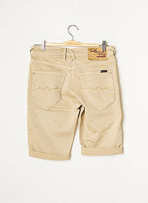 Bermuda stretch taille normale beige TEDDY SMITH homme