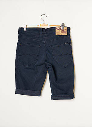 Bermuda stretch taille normale bleu TEDDY SMITH homme