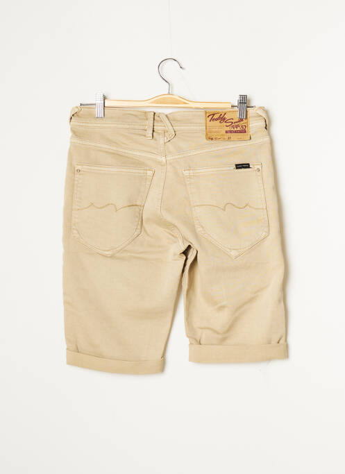 Bermuda beige TEDDY SMITH pour homme