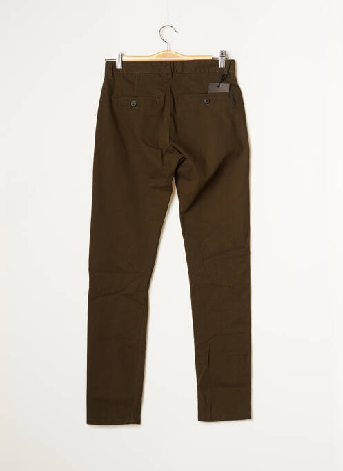 Pantalon chino vert Y.TWO pour homme