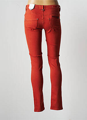 Jeans skinny stretch taille basse orange FREEMAN T.PORTER femme