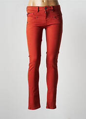 Jeans skinny orange FREEMAN T.PORTER pour femme seconde vue