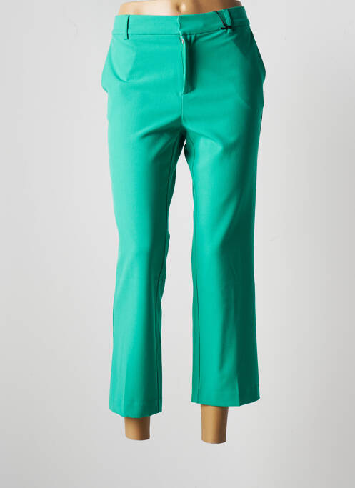 Pantalon 7/8 vert TEDDY SMITH pour femme