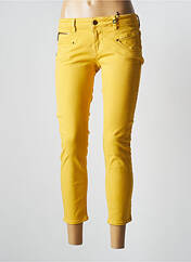 Pantalon 7/8 jaune FREEMAN T.PORTER pour femme seconde vue