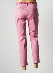 Pantalon 7/8 rose FREEMAN T.PORTER pour femme seconde vue