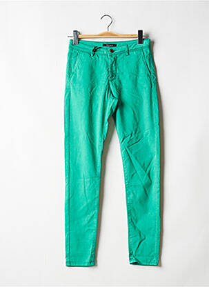 Pantalon chino vert TEDDY SMITH pour femme