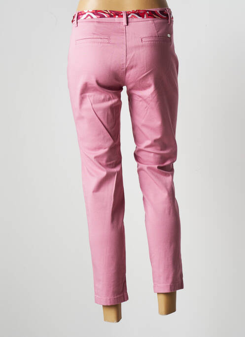 Pantalon 7/8 rose FREEMAN T.PORTER pour femme