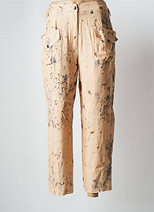Pantalon 7/8 taille haute taille haute rose DIXIE femme