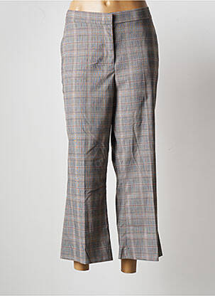 Pantalon 7/8 taille élastique taille normale gris LOLA SANDRO  FERRONE femme