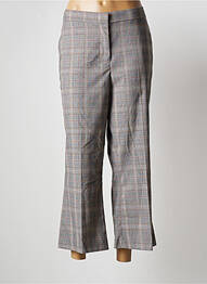 Pantalon 7/8 taille élastique taille normale gris LOLA SANDRO  FERRONE femme