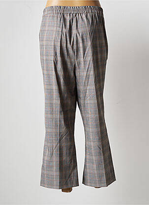 Pantalon 7/8 taille élastique taille normale gris LOLA SANDRO  FERRONE femme