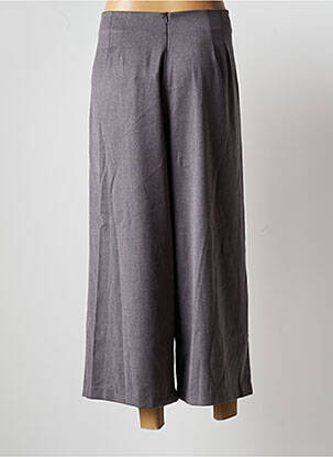 Pantacourt taille haute taille haute gris SANDRO FERRONE femme