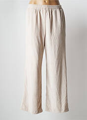 Pantalon droit beige GRACE & MILA pour femme seconde vue
