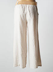 Pantalon large beige NEW STYLE pour femme seconde vue