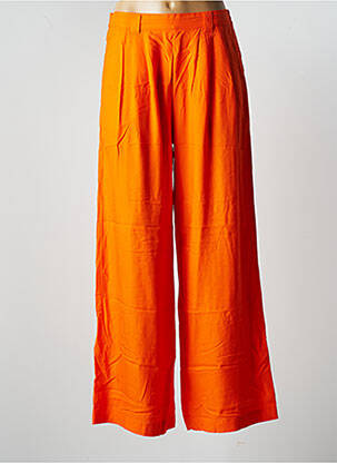 Pantalon large orange LA PETITE ETOILE pour femme