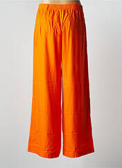 Pantalon large orange LA PETITE ETOILE pour femme seconde vue