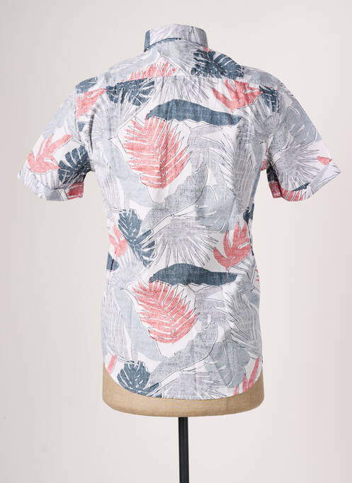 Chemise manches courtes imprimé tie and dye bleu GARCIA homme