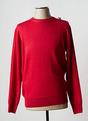 Pull stretch manches longues rouge CABBEEN H.M homme