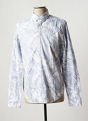Chemise manches longues manches longues blanc GARCIA homme