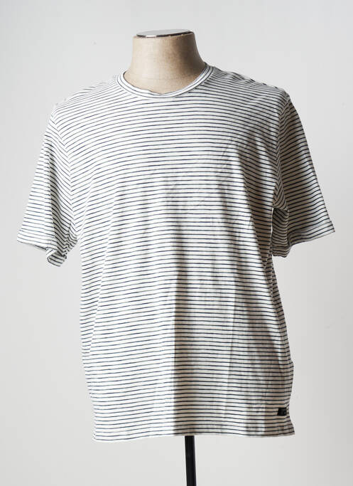 T-shirt blanc TEDDY SMITH pour homme