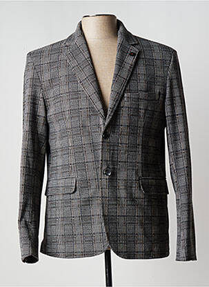 Blazer coupe cintrée gris MASSIMO DEL  CONTE homme