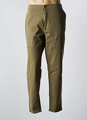 Pantalon droit taille normale taille normale vert GARCIA homme