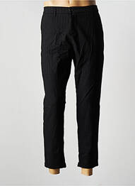 Pantalon slim fermeture zippée sous rabat boutonné taille normale noir IMPERIAL homme