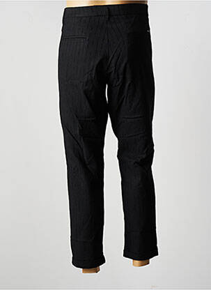 Pantalon slim fermeture zippée sous rabat boutonné taille normale noir IMPERIAL homme