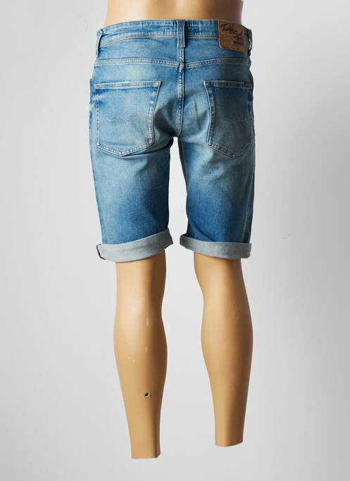 Bermuda bleu TEDDY SMITH pour homme