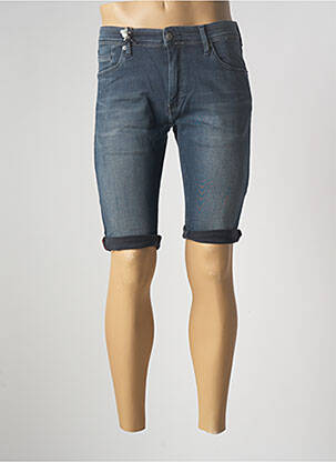 Bermuda poches taille normale bleu TEDDY SMITH homme