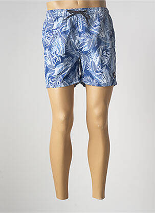 Short de bain imprimé tie and dye bleu TEDDY SMITH homme