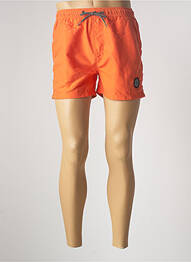 Short de bain fermeture liens à nouer orange TEDDY SMITH homme