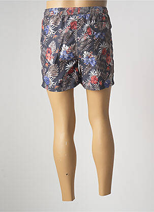 Short de bain imprimé tie and dye noir TEDDY SMITH homme