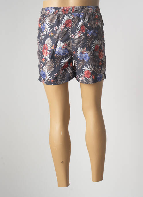 Short de bain noir TEDDY SMITH pour homme