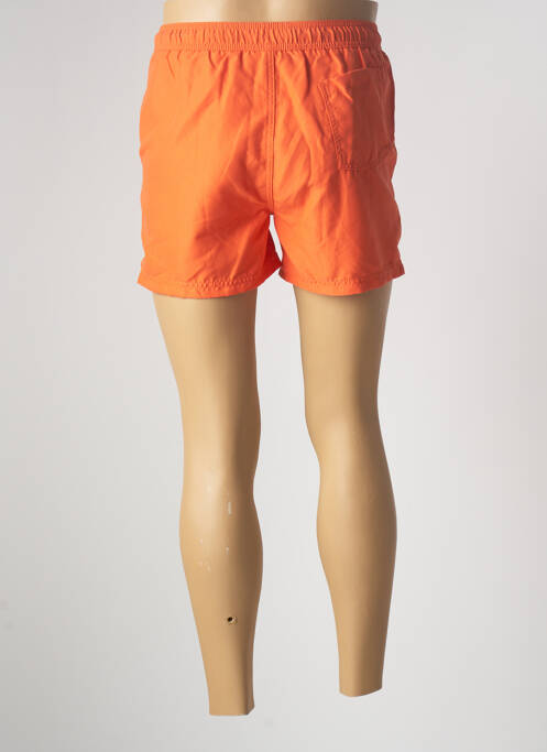 Short de bain orange TEDDY SMITH pour homme