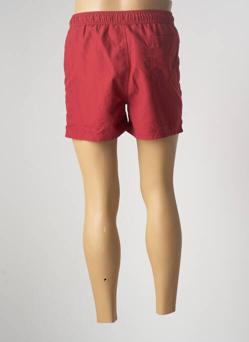 Short de bain rouge TEDDY SMITH pour homme