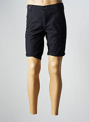 Bermuda poches taille normale noir TEDDY SMITH homme