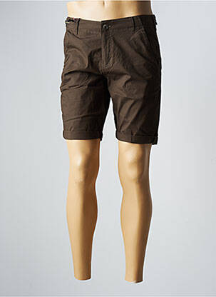 Bermuda tissage popeline taille normale vert TEDDY SMITH homme