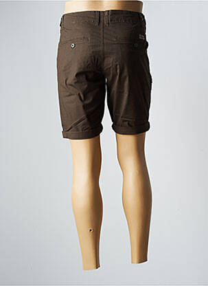 Bermuda tissage popeline taille normale vert TEDDY SMITH homme