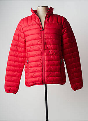 Doudoune manches longues sans capuche rouge TIFFOSI homme