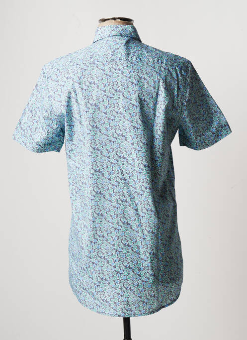Chemise manches courtes coupe cintrée bleu MEXX homme