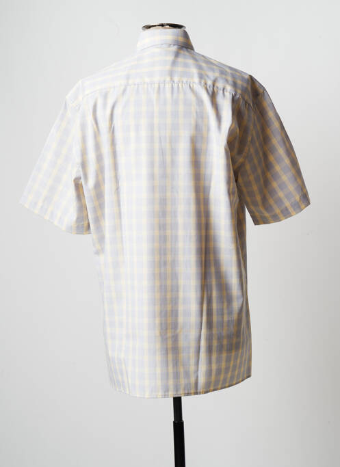 Chemise manches courtes gris JUPITER pour homme