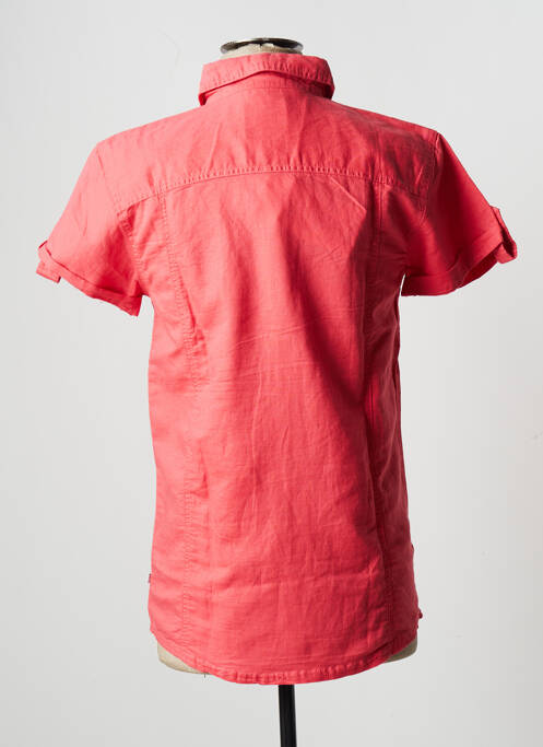 Chemise manches courtes rose CBK pour homme